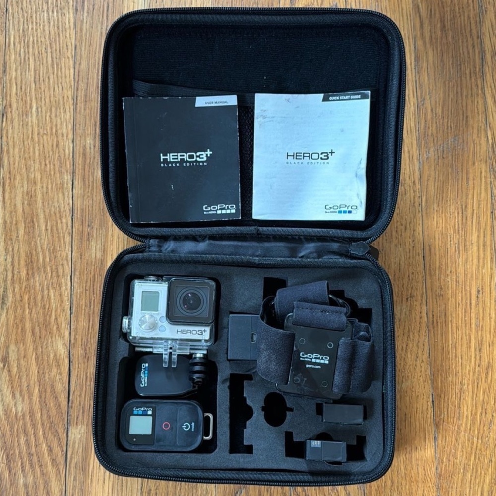 GoPro Hero 3+ Black Edition Digital Camera w/Waterproof Case